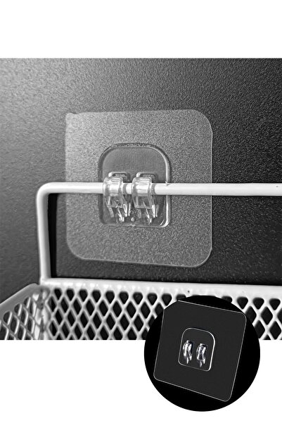 ARVALE 12 Adet Deliksiz Montaj Yapışkanlı Kanca – İz Bırakmayan Pratik Çözüm