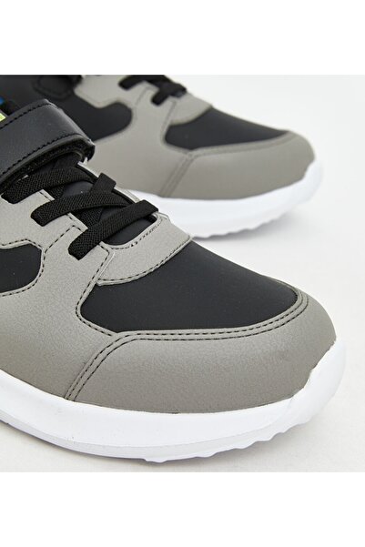 LC Waikiki LCW STEPSGri Bağcık Ve Cırt Cırtlı Erkek Çocuk Spor Ayakkabı