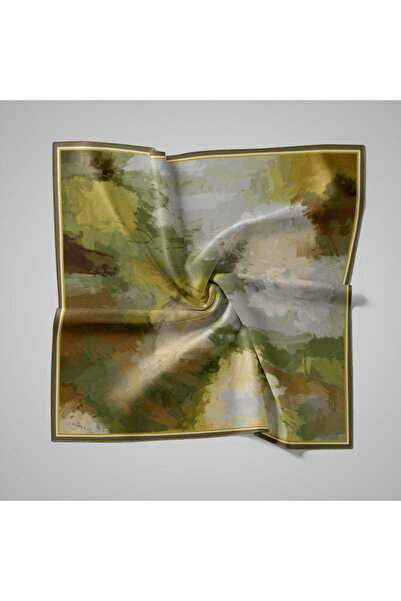 PİRAMİT Natural Patterned Scarf