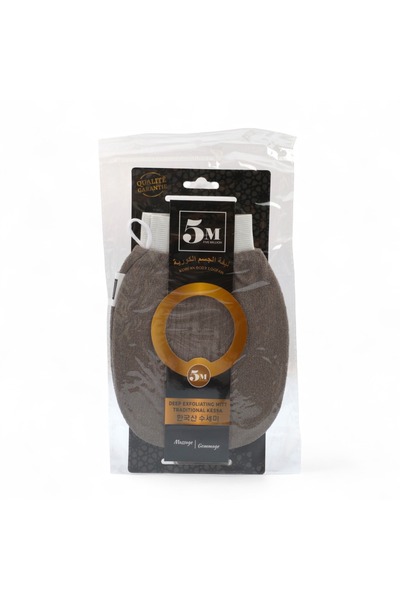 Million 5 Five Million Natural Gray Korean Loofah