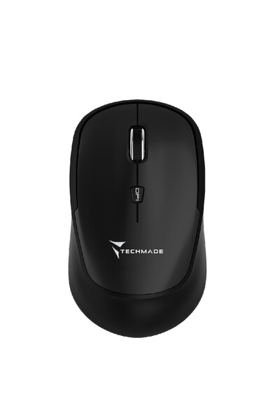 Techmade Mouse, Techmade, Wireless TM-XJ35, Black