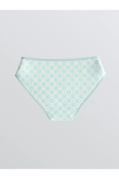 LC Waikiki LCW Çiçekli Kız Çocuk Külot 3'lü (W5)