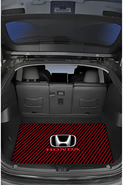 Artızon Honda Çizgili Universal Araba Bagaj Halısı Kaymaz Makinede Yıkanabili...