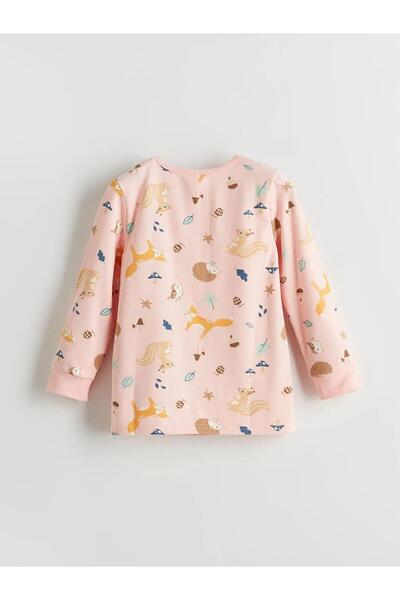 LC Waikiki Σετ πιτζάμες για κορίτσια LCW Crew Neck (W5)