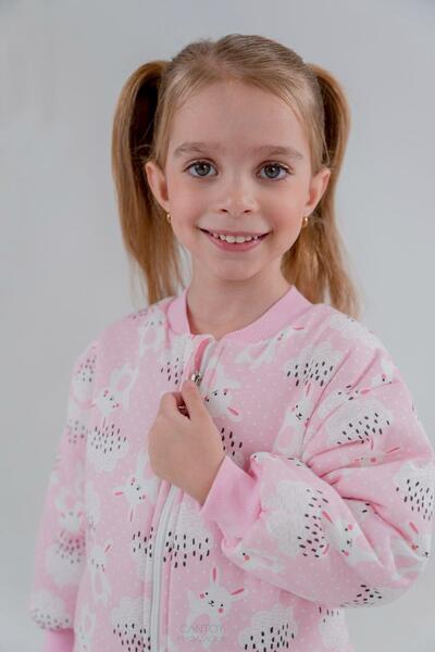 Cantoy Kız Bebek 2.5 Tog Desenli Uyku Tulumu 2 YAŞ