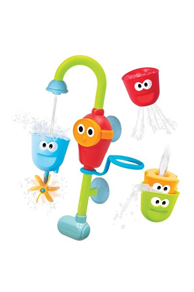 Yookidoo Παιχνίδι Περιστρεφόμενης Βρύσης με Κύπελλα, Yookidoo, Πολύχρωμο, 9-36 Μηνών