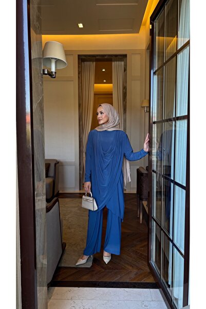 sevannaluxurydesign Degaje Tunic Detail & Pants Set