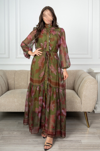 SELSAL Long floral dress