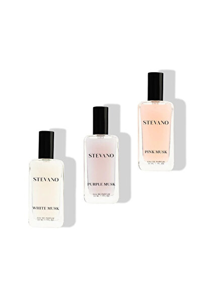 Stevano مجموعة عطور مسك 3*1