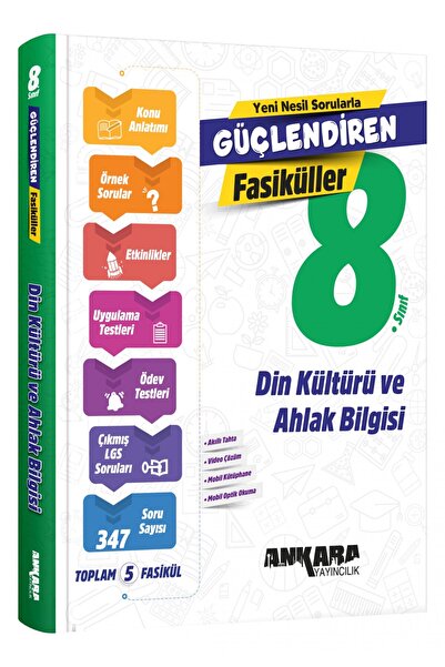 Ankara Yayıncılık 2025-2026 8. Sınıf Yeni Nesil Etkinlikler İle Geliştiren Di...