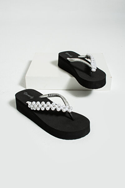 Khayt Sabrina Platform Stone Flip Flops Women's Slippers