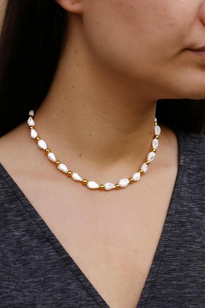 Arescollection Natural Sea Shell Hand Made Women Necklace