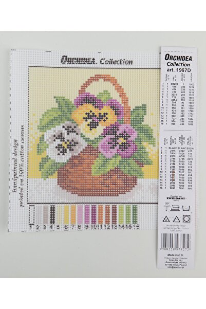 Orchidea Goblen 1967D 15x15