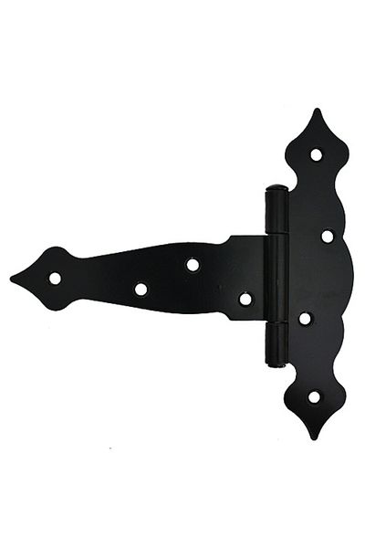 SGTT Black exterior hinge for gates, SGTT, length 127 mm
