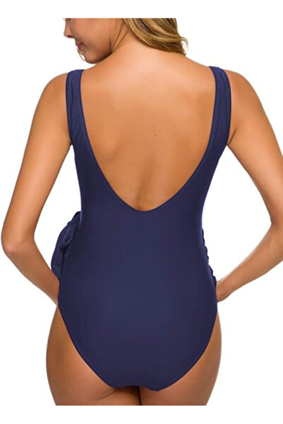 OEM Costum de baie dintr-o singură piesă pentru femei însărcinate, albastru, mărimea M