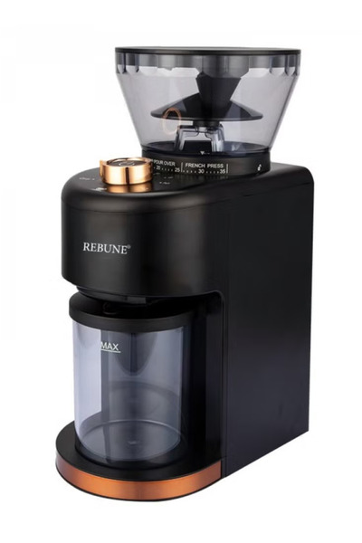 rebune Coffee Bean Grinder 200 W RE-2-089 Black