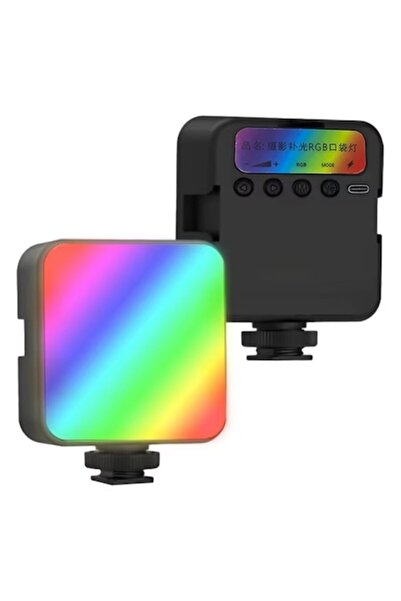 UnderShop Lampă reflectorizantă LED cu luminozitate reglabilă, RGB, lumină ca...