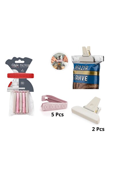 QLUX IDEAS Bag Clips Set 7 Pcs