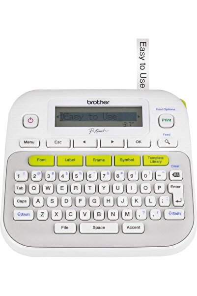 Brother Color Label Printer - PT-D210, Thermal, Monochrome