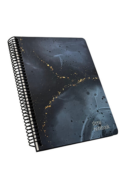 TREND16 دفتر ملاحظات بغطاء صلب من الحجر حلزوني 17X24 مربع 96YP