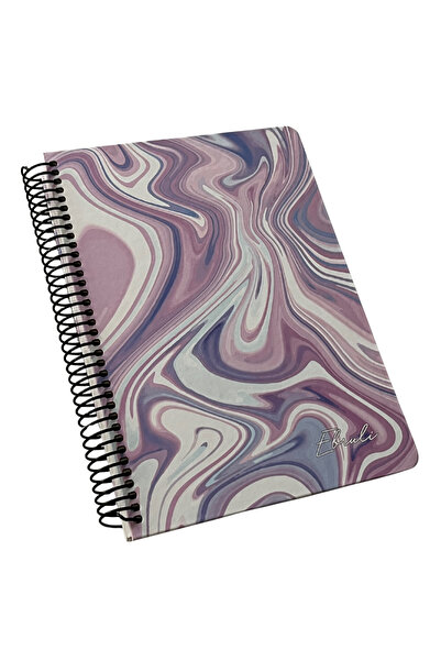 TREND16 غلاف صلب مرصع حلزوني مقاس 17X24 100YP دفتر ملاحظات