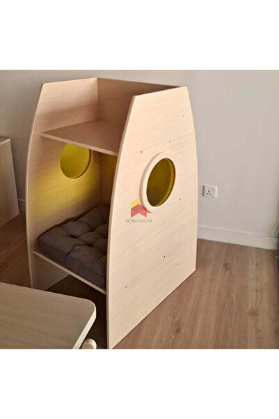 Home Decor Wooden Study Unit | Seat With Book Storage | Combo