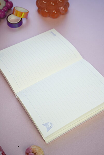 Victoria's Journals Kuromi Smyth Flexy Vegan Leather Notebook – 13X18 Cm, Lined, Collection Covers