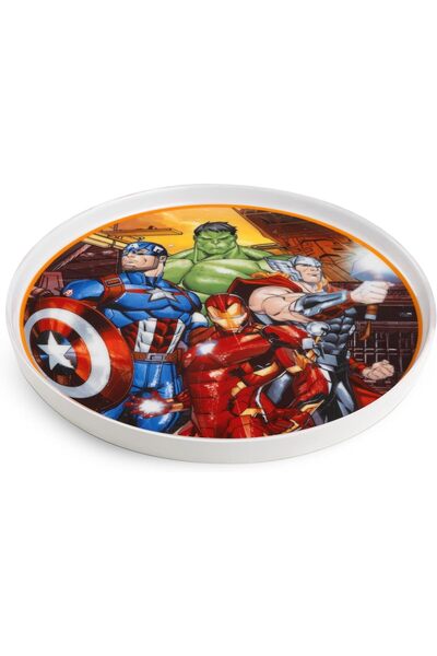 EGAN Marvel Spider-Man & Avengers Side Plate 20cm - New Bone China Dessert Plate – Microwave & Dis