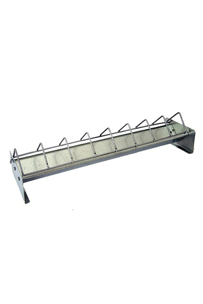 SGTT Galvanized feeder for chickens and poultry, length 50 cm