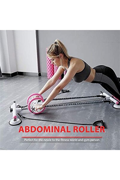Generic Multifunctional 6-in-1 AB Roller Wheel Set Training Equipment