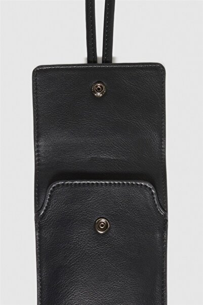 Sisley Erkek Çanta Suni Deri Telefon Çantası 323A69YGSY02P-SIS700