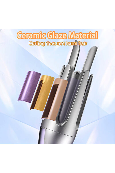 Generic Portable Automatic Hair Curler 32mm – Cordless Rechargeable 2-in-1 Styling & Curling Iron