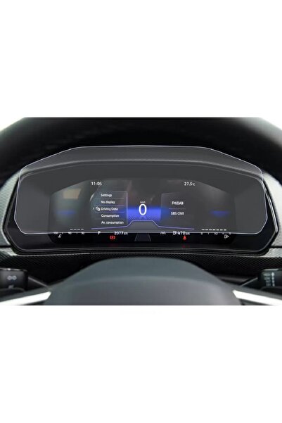 mrtglass واقي شاشة عرض رقمي لسيارة Volkswagen T-roc 9H Nano Film 2024-2025 متوافق