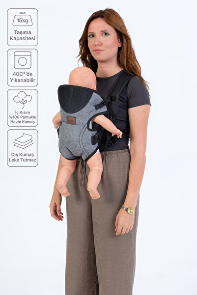 Cozibo Ekonomik Bebek Kanguru - Ergonomik Konfor, Kolay Kullanım ve Modern Ta...
