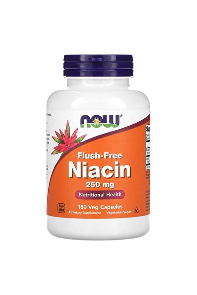 Now Foods Niacin 250 Mg 180 Capsules