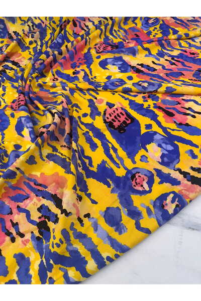 ipekkumaş فستان فيسكوز منقوش، قميص فضفاض، منتجنا يُباع بالقطعة، قطعة واحدة، 1...