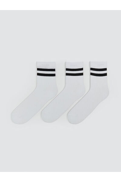 LC Waikiki Create Your Style from Uzg Store |   Striped Men's Socks 3-Piece