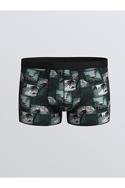 LC Waikiki Φτιάξτε το στυλ σας από το UZG Store | Standard Mold Βαμβακερά εύκαμπτα ανδρικά μποξεράκια σετ 3 τεμαχίων