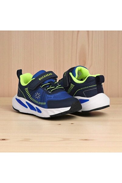 BUCKHEAD Children's Lighted Flex Foam Sole Sports Shoes, Velcro Light Sneaker, Non-Slip Sole