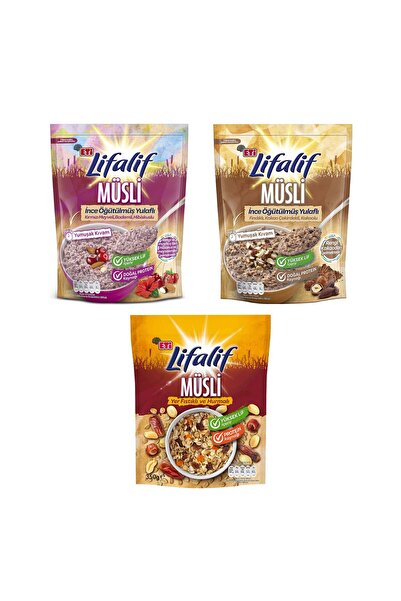 Eti Lifalif Müsli 3 lü Karma Paket