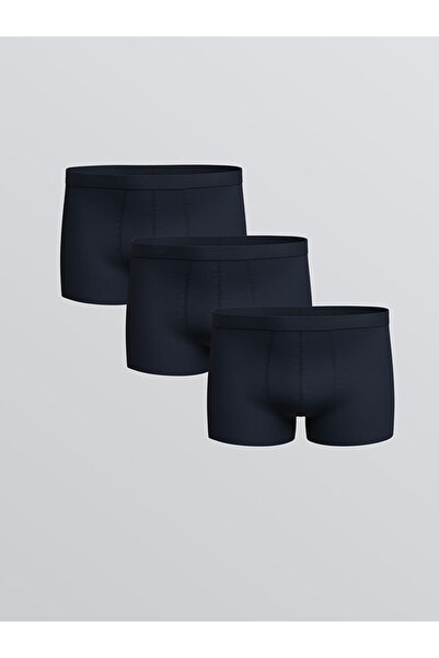 LC Waikiki Standard Fit Cotton Flexible Ανδρικό Boxer 3 τεμαχίων