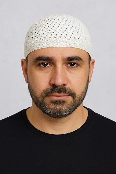 Mekke Pazarı hac takkesi yüzde yüz bambu sıcak havalarda hediyelik