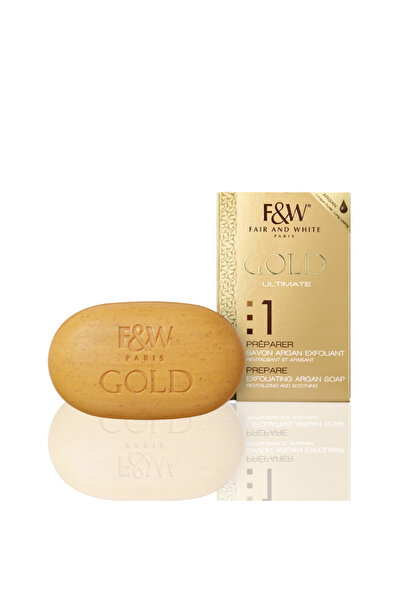 Fair and White Gold Exfoliating Argan Soap