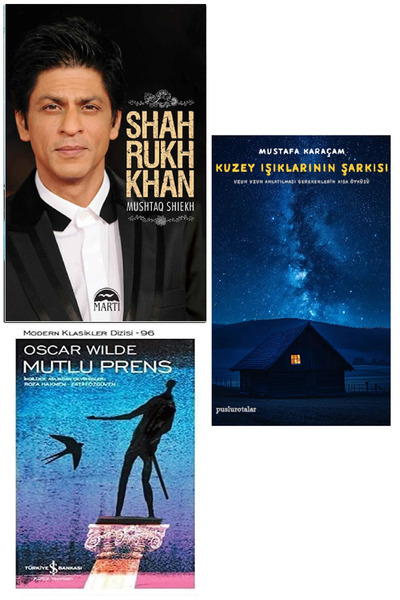 TÜRKİYE İŞ BANKASI KÜLTÜR YAYINLARI Shah Rukh Khan Mushtaq Shiekh + Mutlu Pre...