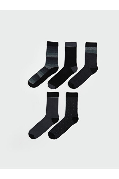 LC Waikiki Sparkling Selections from Shining Store |   Patterned Men's Socks, Pack of 5