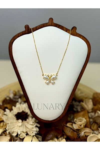 Çelik Butterfly Necklace