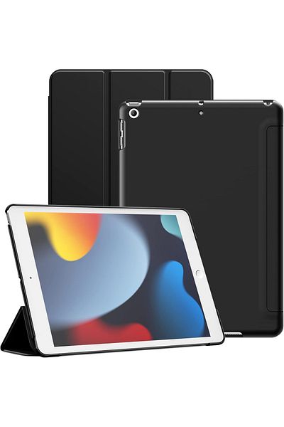 OEM Case for iPad 10.2 inch 9th 8th 7th Generation, 2021 2020 2019, Auto Wake Black