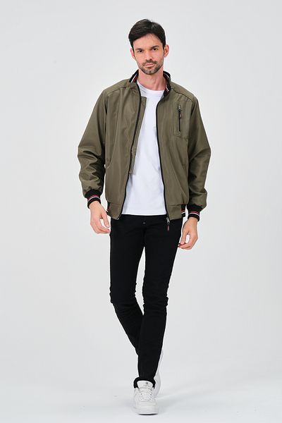 Marjinal City Water and Windproof Seasonal Men's Coat with Shirt Lining Inside
