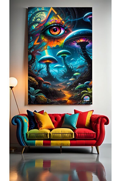özkacar MANTAR VALLEY Home Wall Salon Salon de înfrumusețare Birou Magazin De...