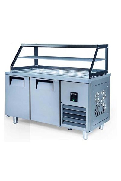 İceinox Servis Buzdolabı 330 Lt 2 Kapılı Camlı